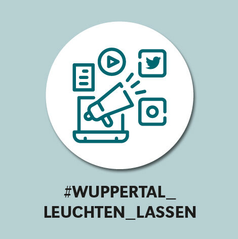 Piktogramm: Wuppertal leuchten lassen