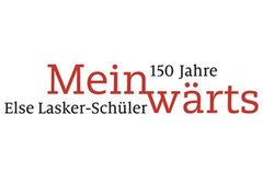 Logo des Else-Lasker-Schüler-Jahres mit dem Schriftzug "Meinwärts"