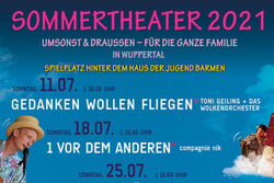 Plakat vom Sommertheater 2021