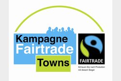 Das Logo Fairtrade Town