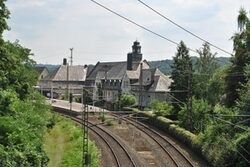 Bahngleise am Bahnhof Vohwinkel