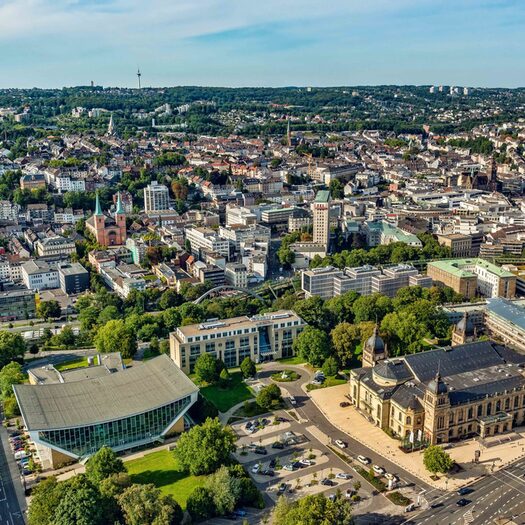 Luftbild von Wuppertal-Elberfeld