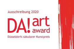 DA! Art-Award 2020: Ausschreibung