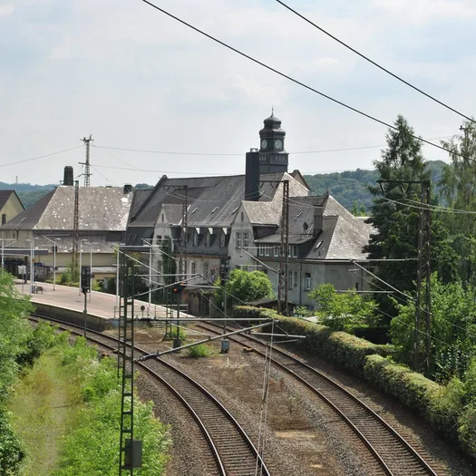 Gleise am Bahnhof Vohwinkel