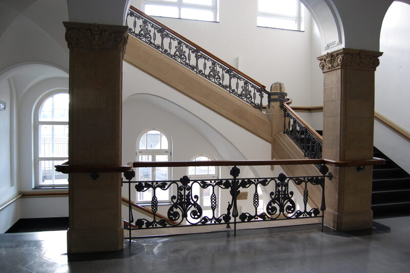 Aufnahme des Treppenhauses