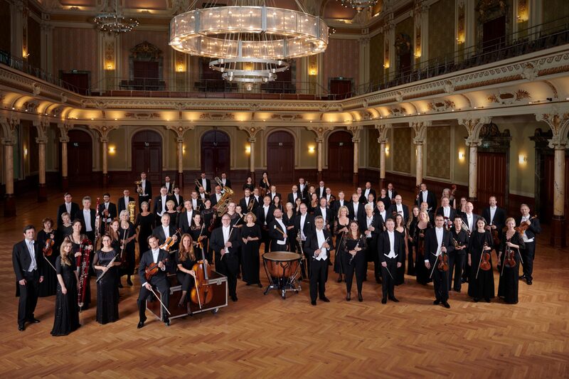 Sinfonieorchester Gruppenfoto