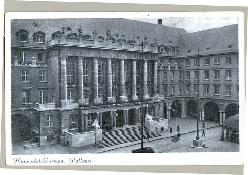 Rathaus Barmen 1925
