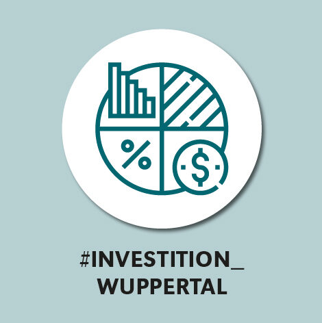 Piktogramm: Investition Wuppertal