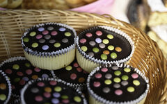 Muffins als dekoratives Bild