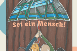 Sei ein Mensch