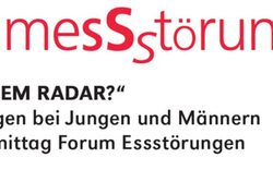 Bild mit Text: Essstörungen bei Jungen und Männern