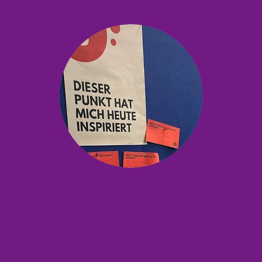 Bild mit Text: Dieser Punkt hat mich heute inspiriert