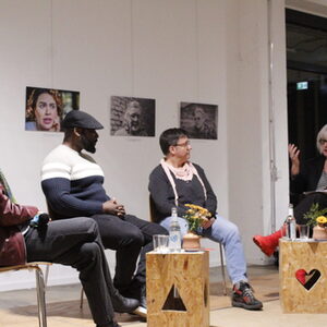 Podiumsgespräch zur Ausstellungseröffnung tag der Toleranz Wuppertal am 15.11.2024