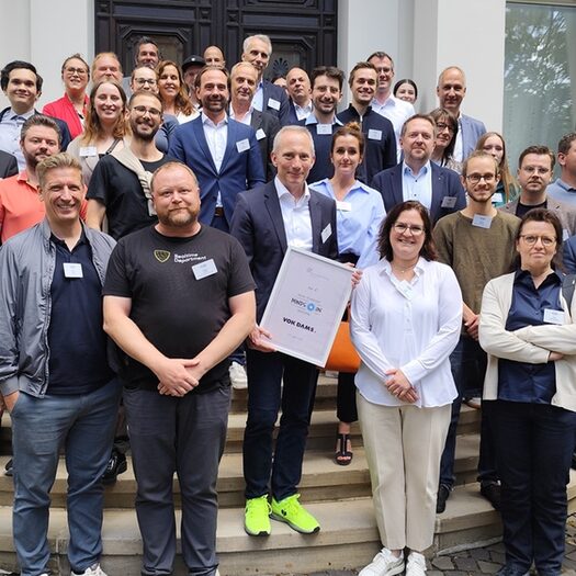 Unternehmer*innen beim Netzwerktreffen