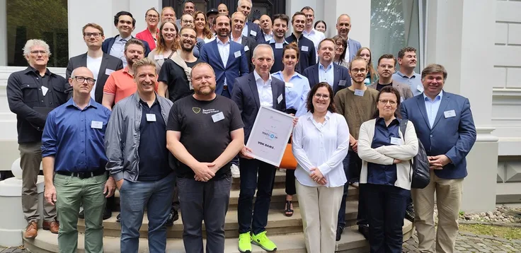 Unternehmer*innen beim Netzwerktreffen