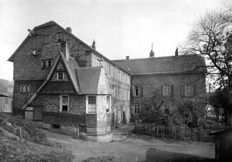 Der Teschemacher Hof um 1910
