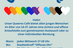 Queeres Cafe Flyer