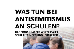 Flyer "Was tun bei Antisemitismus an Schulen?"