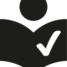 Icon eines aufgeschlagenen Buches.