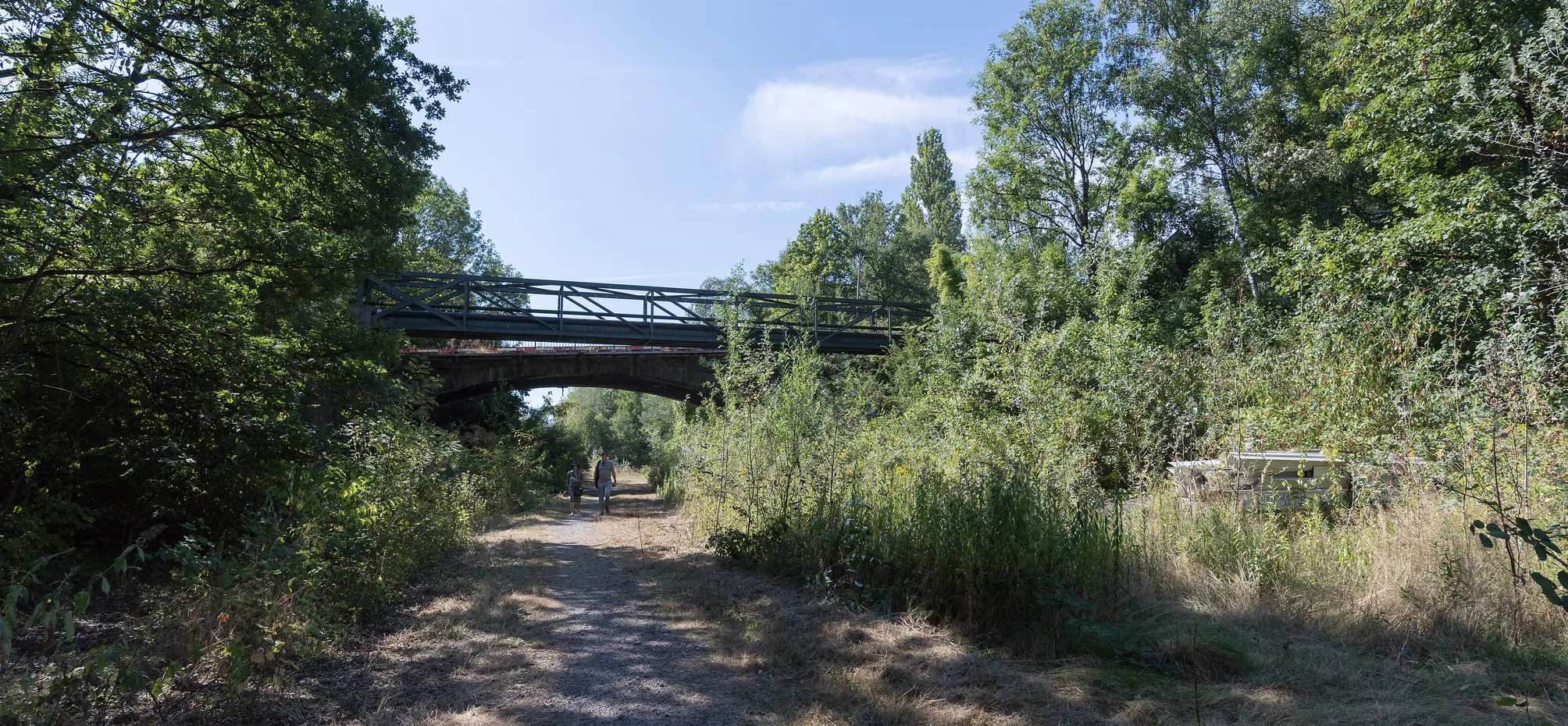 Blick auf das Kernareal Tesche.