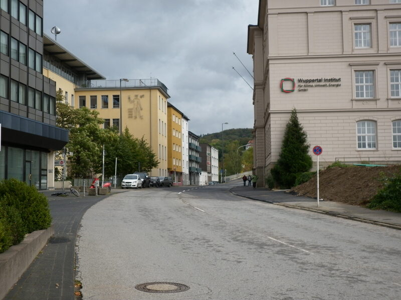 Straße Döppersberg vor dem Umbau