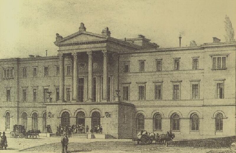 Bahnhof 1849