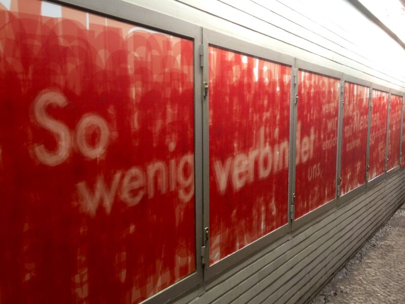 in der Tunnelgalerie