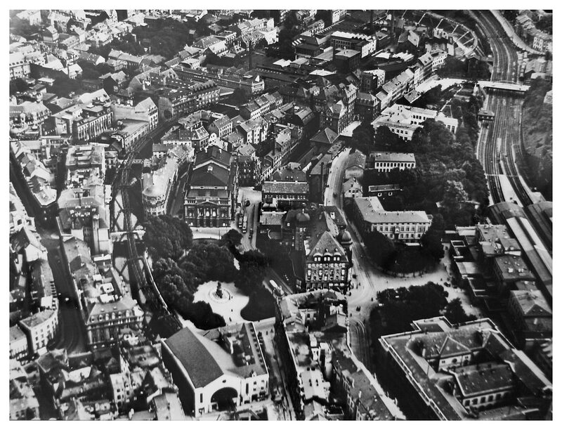 Luftbild von 1928