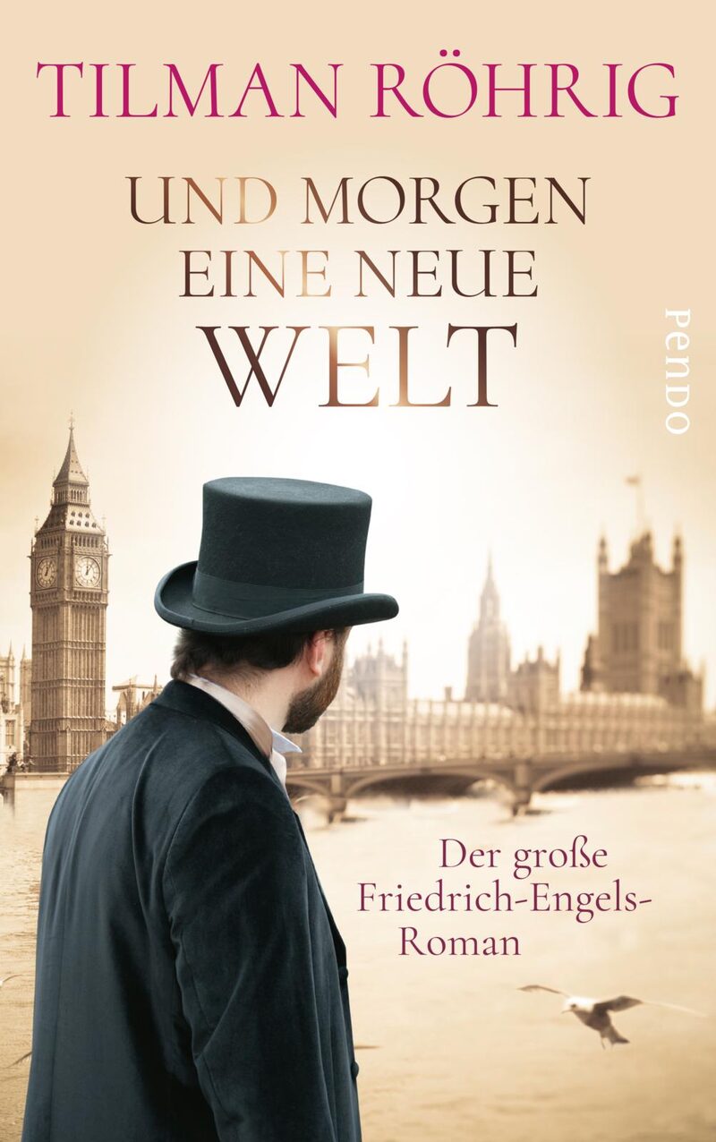 Buchcover Und morgen eine neue Welt - Der große Friedrich-Engels-Roman