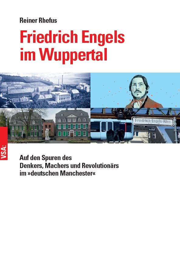 Buchcover „Friedrich Engels im Wuppertal“