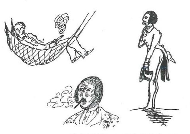 Karikaturen von Friedrich Engels