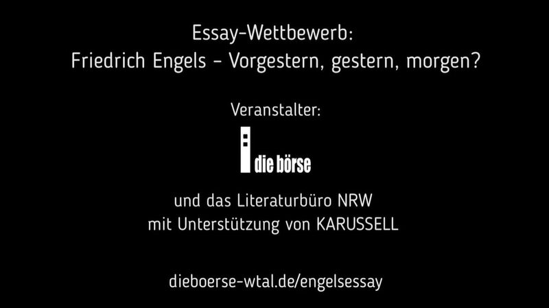Essay-Wettbewerb: "Friedrich Engels – Vorgestern, gestern, morgen?" - die drei Jury-Preisgewinner:innen Josefine Berkholz, Paul Jennerjahn und Janina Makowe im Gespräch