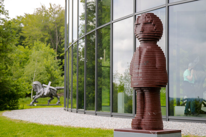 Engels2020-Skulptur des Wuppertaler Bildhauers Eckehard Lowisch
