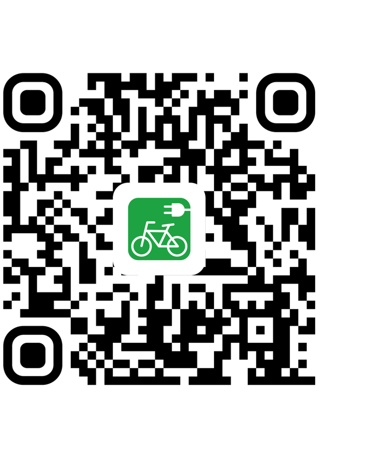 QR-Code zur E-Fahrrad-Karte