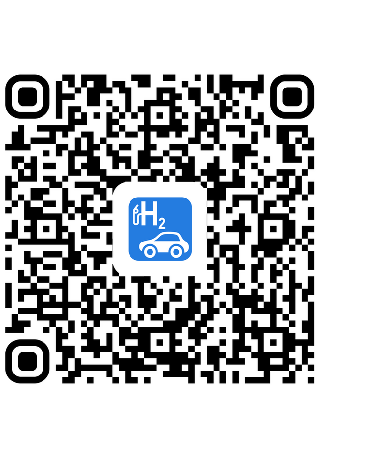QR-Code zur Wasserstoff-Tankstelle