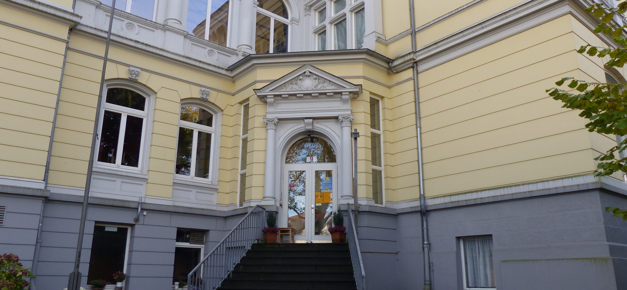 Eingangsbereich Jugendhaus Vohwinkel-Mitte