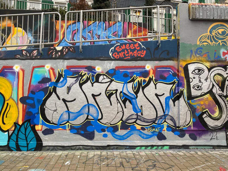 Schrift mit Sweet Birthday