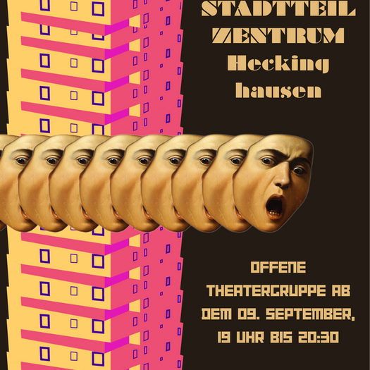 Plakat offene Theatergruppe