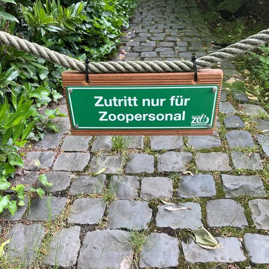 Weg gesperrt