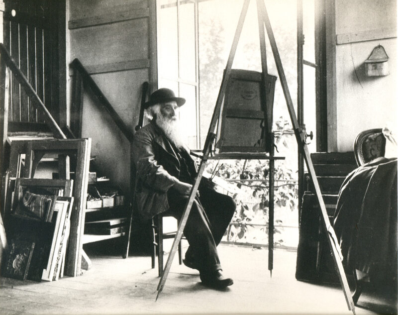 Pissarro in seinem Atelier