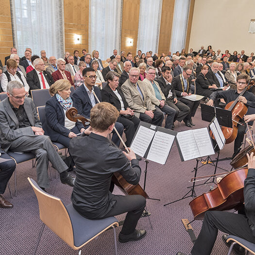 die Ausgezeichneten im Ratssaal