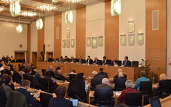 Ratssitzung im Rathaus in Barmen