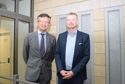 Kulturdezernent Matthias Nocke und Dr. Lars Bluma