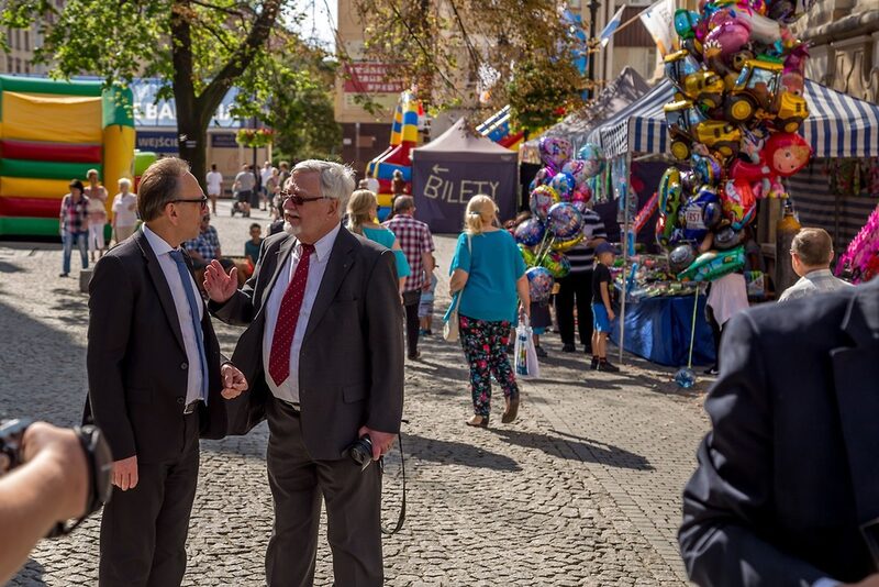 In Liegnitz wurde ein Straßenfest gefeiert