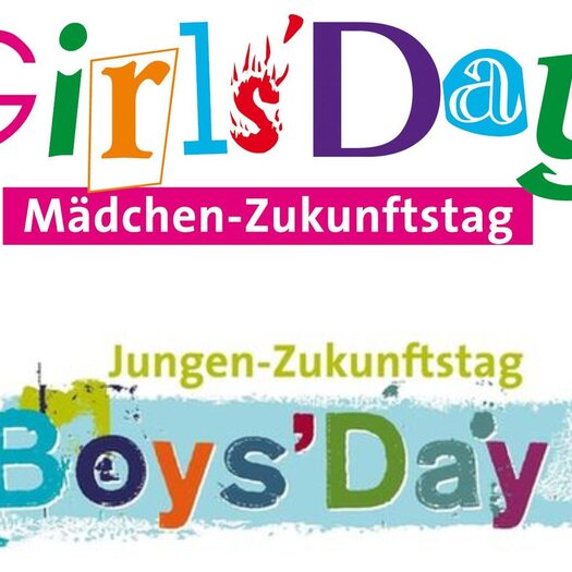 Bild zeigt den Logo-Schriftzug des Girls' Day und Boys' Day