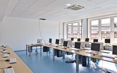 Computerraum einer Wuppertaler Schule