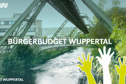 Titelblatt des Projekt-Flyers Bürgerbudget