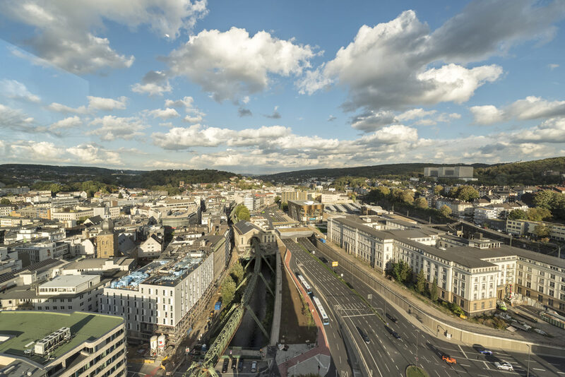 Wuppertal aus der Luft