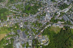 Luftbild vom Stadtteil Cronenberg