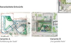 Zeichnungen zeigen, wie das Gemeindezentrum aussehen könnte
